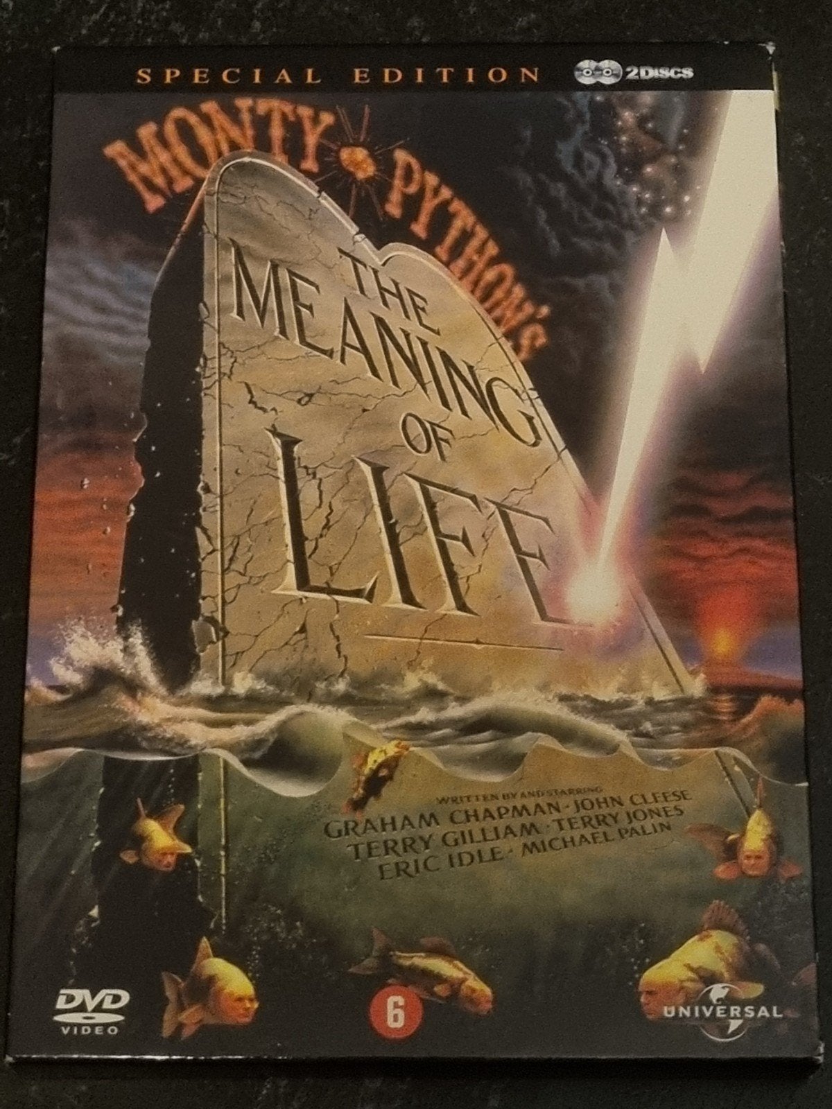 Monty Python's The Meaning of Life - Special Edition 2DVD, Engels, Italiaans, Ophalen of Verzenden, Zo goed als nieuw