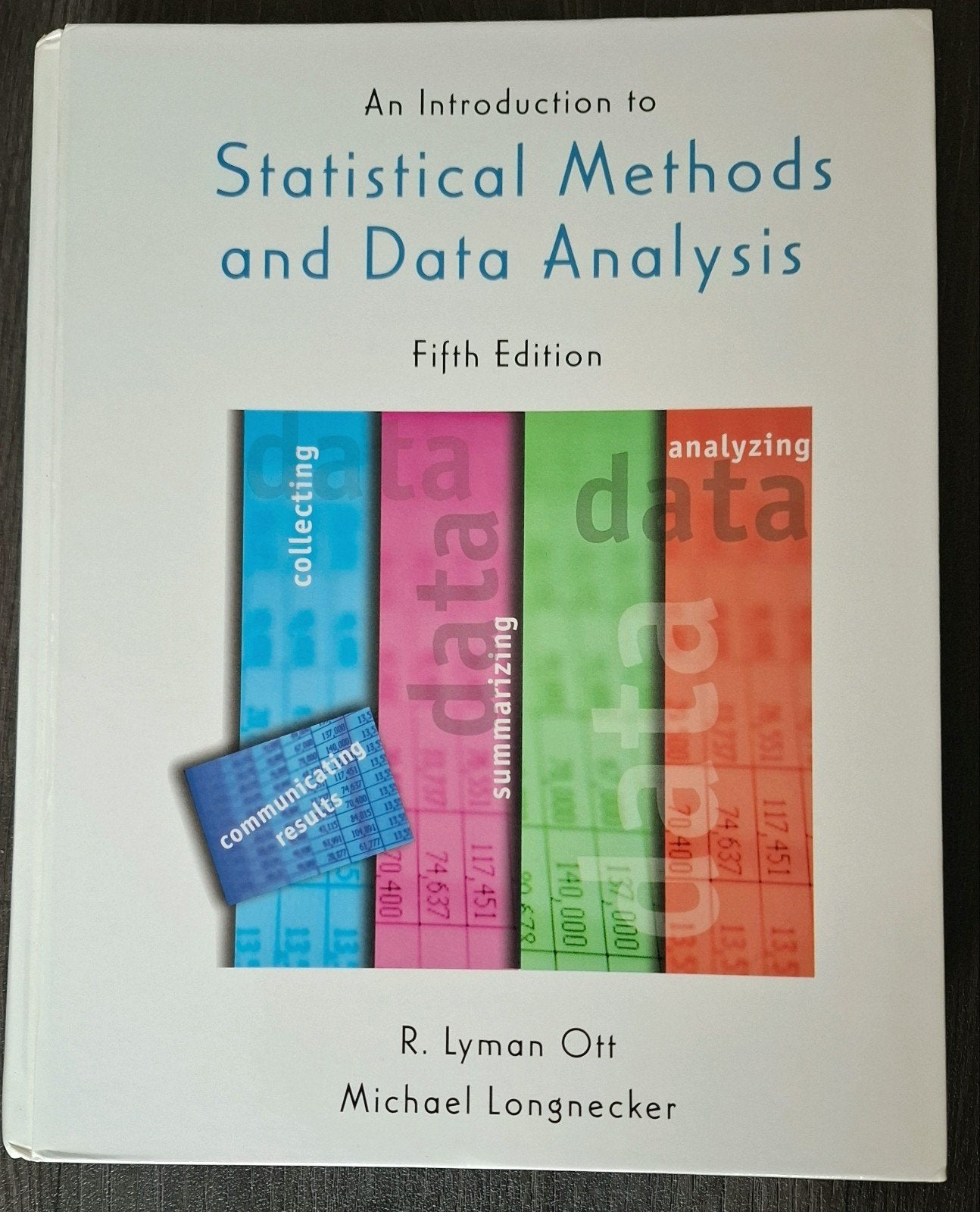 An introductie to Statistical Methodes and Data Analysis 5th, Ophalen of Verzenden, Beta, Zo goed als nieuw, WO