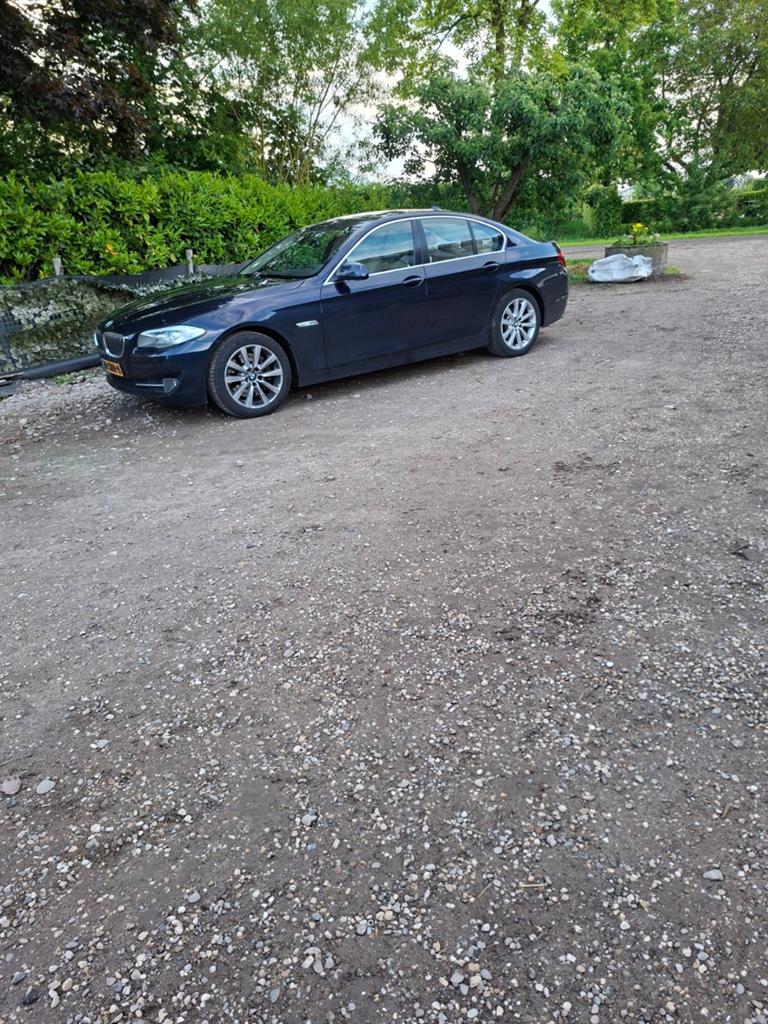 BMW 5-Serie 528I 180KW Sedan Aut8 2011 Blauw, Automaat, Beige, 2000 kg, Blauw