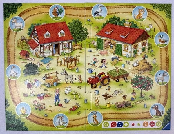 Ravensburger Tiptoi Raadselplezier op de boerderij leerspel, Coolsingel 104, 3011 AG Rotterdam, Netherlands, Verzenden, Zo goed als nieuw