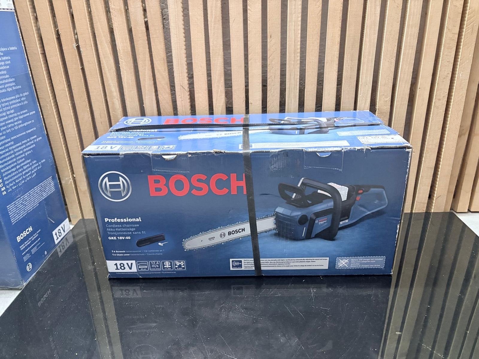 Bosch Professional GKE 18V-40 Accu Kettingzaag, 70 mm of meer, Kettingzaag, Nieuw, 600 tot 1200 watt
