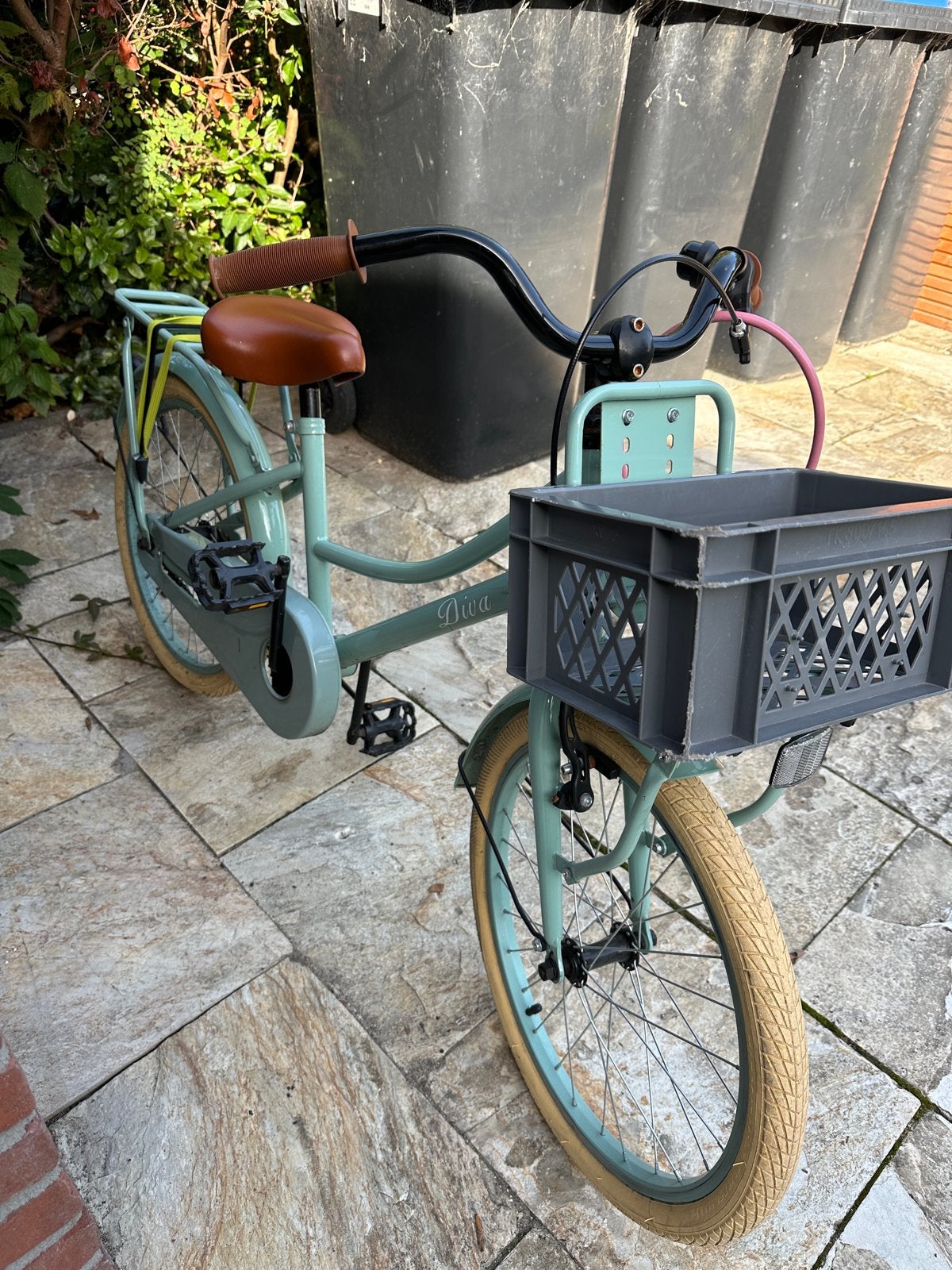 Kinderfiets 20 inch - Diva - Zo goed als nieuw, Fietsen en Brommers, Ophalen, Zo goed als nieuw, Terugtraprem, 20 inch of meer
