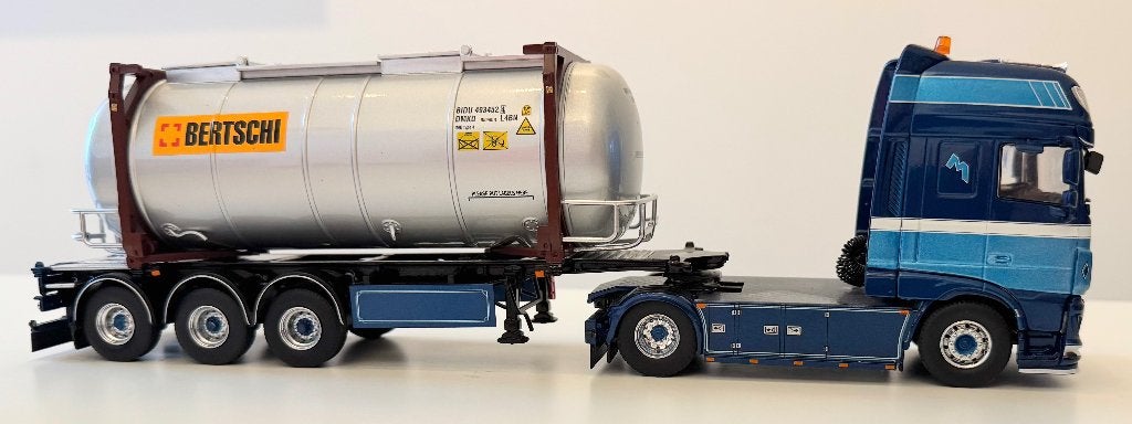 Maasdam DAF Tank oplegger, Verzenden, Zo goed als nieuw, Overige typen, Tekno