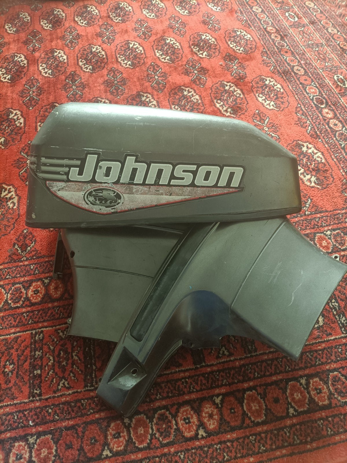 Kappenset Johnson 15 of 9.9 pk 2takt, Ophalen of Verzenden, Motor en Techniek, Motorboot