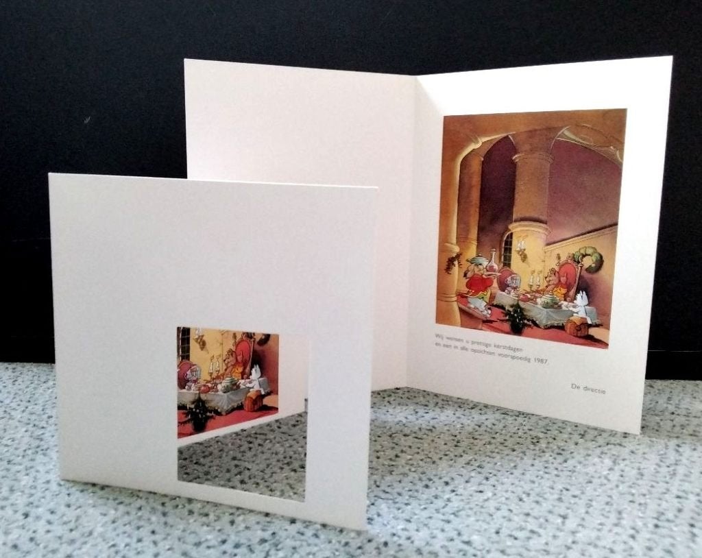 Twee zeldzame Concordia kaarten Tom Poes Toonder Bommel, Ophalen, Marten Toonder, Zo goed als nieuw, Meerdere stripboeken