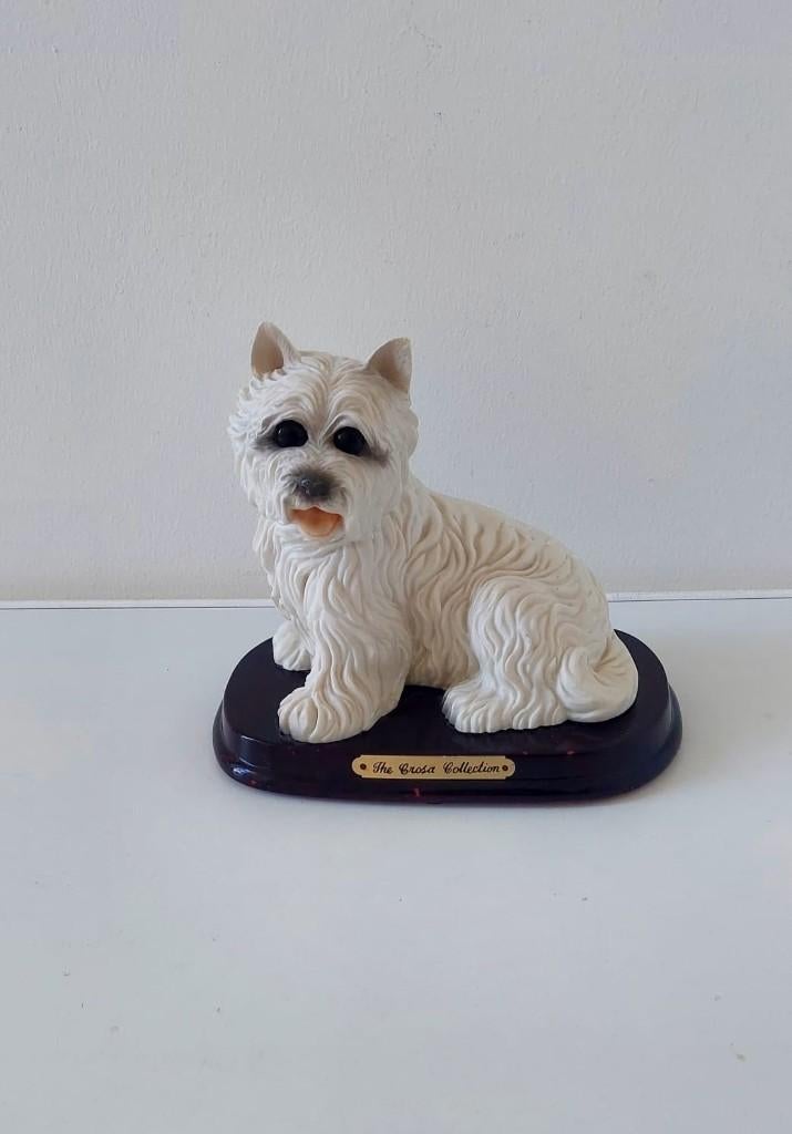 Beeld Hond West Highland White Terriër Westie, Ophalen of Verzenden, Zo goed als nieuw, Dier