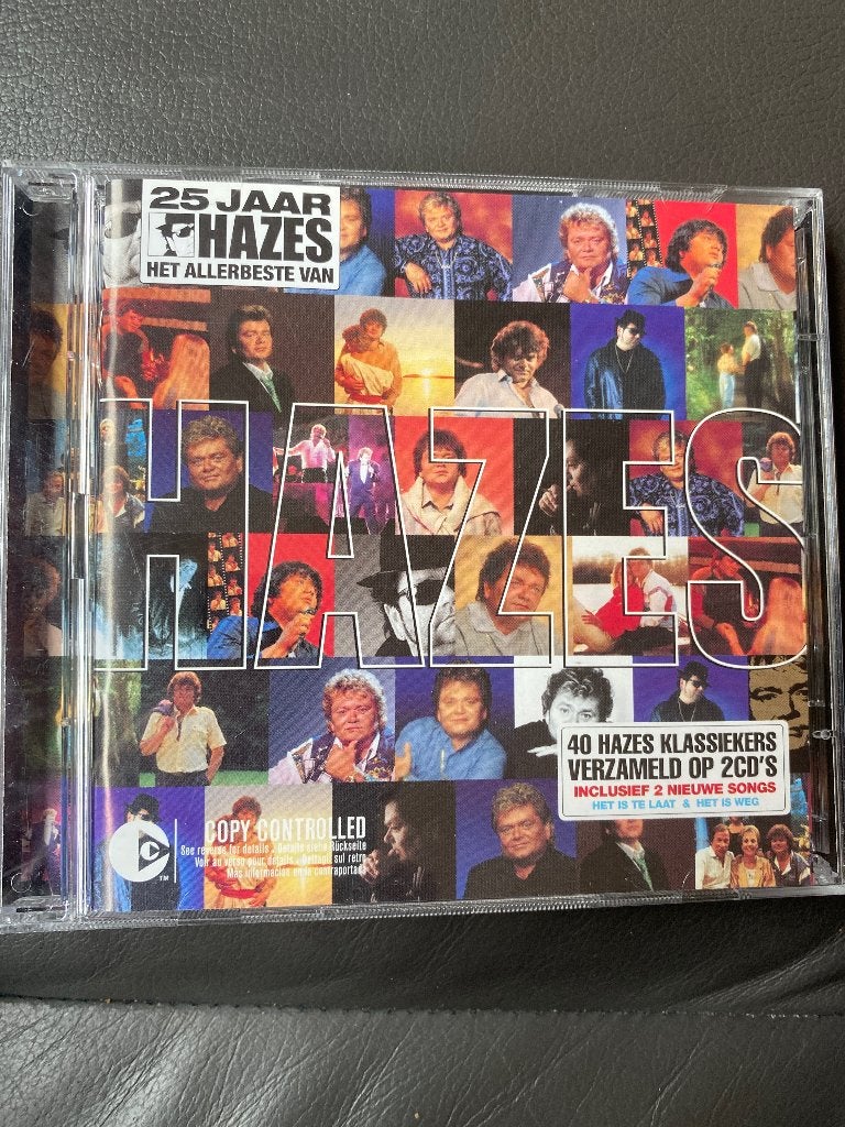 André Hazes - 25 Jaar Hazes: Het Allerbeste Van (2CD), Ophalen of Verzenden, Zo goed als nieuw, Levenslied of Smartlap