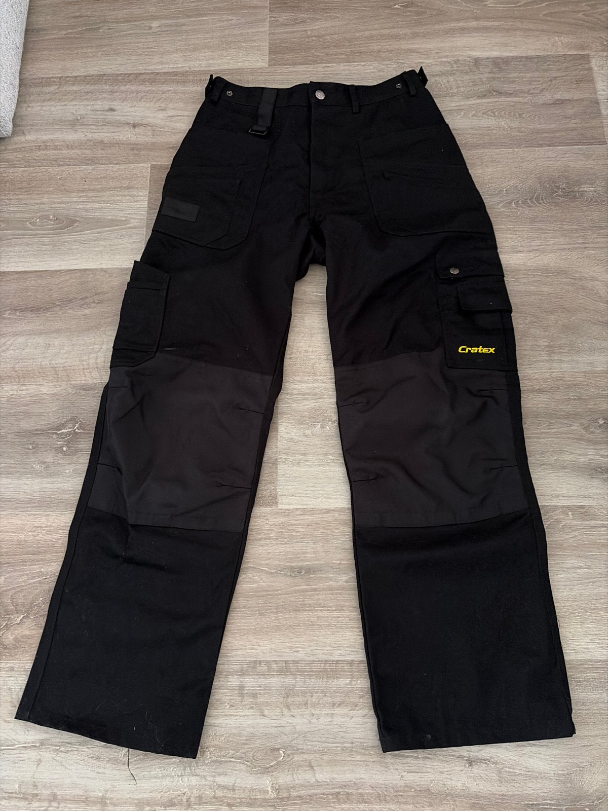 Cratex Werkbroek Maat 48 - Zwart/Grijs, Ophalen, Gebruikt, Heren, Broek
