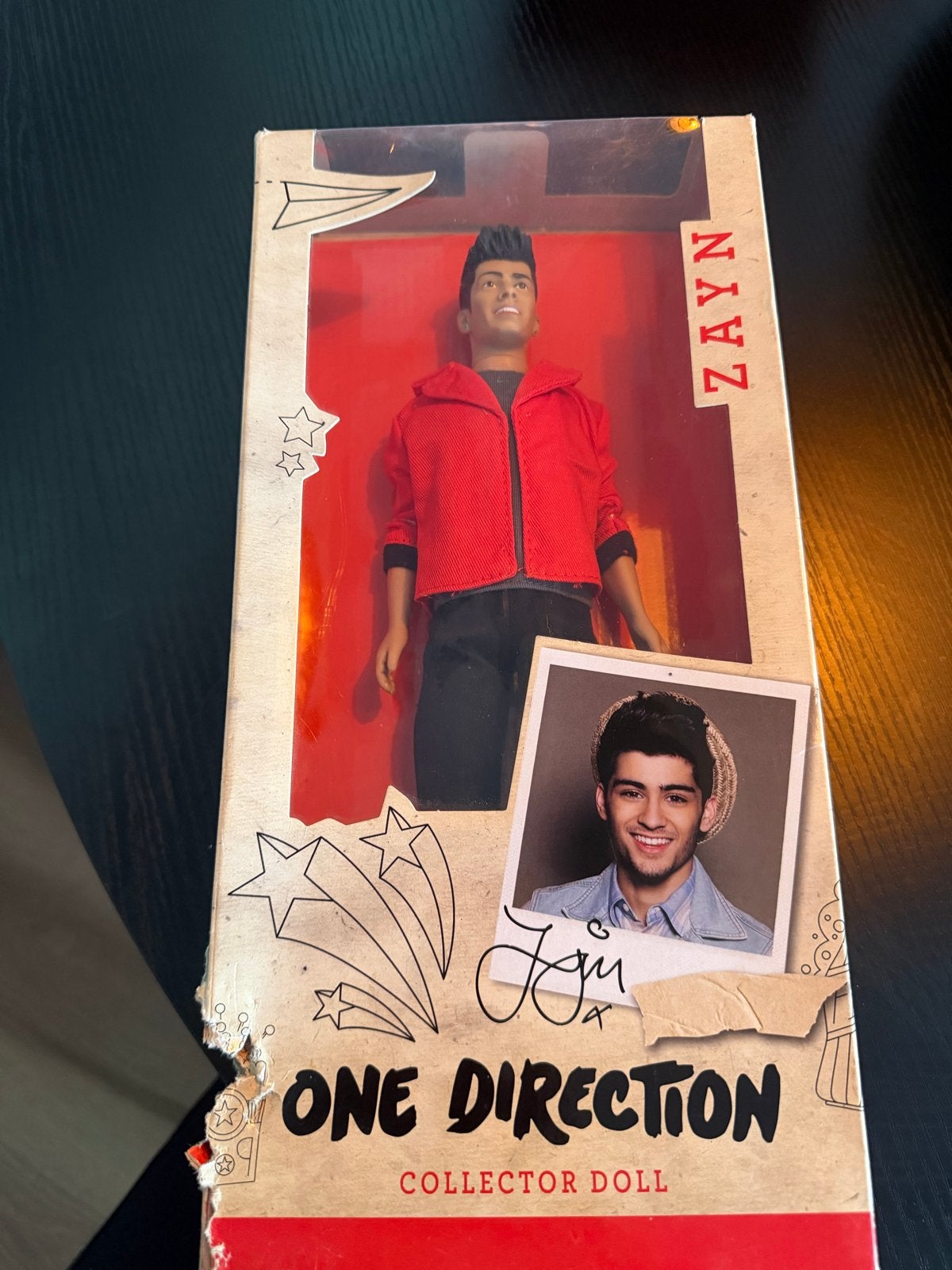 Zayn Malik One Direction Collector Doll - Doos beschadigd, Ophalen of Verzenden, Gebruikt, Pop