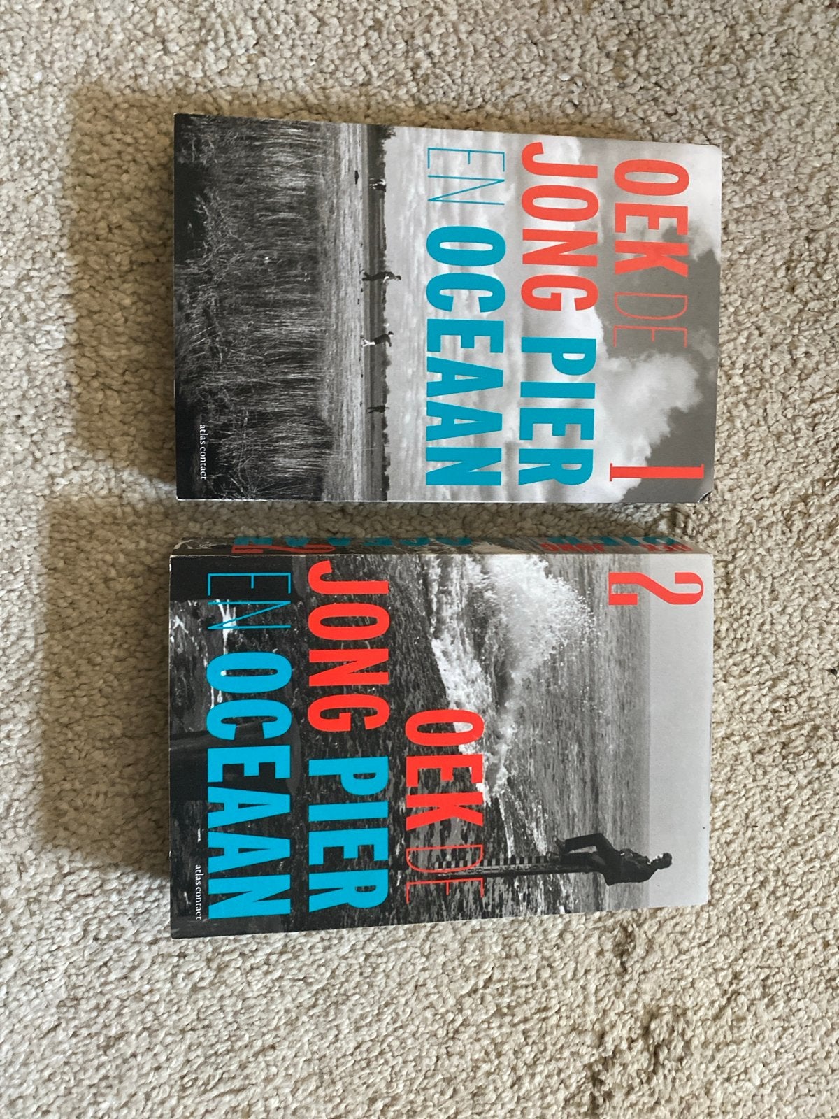 Oek de Jong - Pier en Oceaan deel 1 & 2, Boeken, Ophalen of Verzenden, Zo goed als nieuw, Nederland