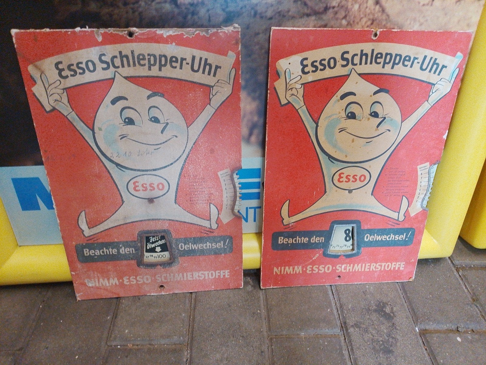esso schlepperuhr, Ophalen of Verzenden, Gebruikt, Overige typen