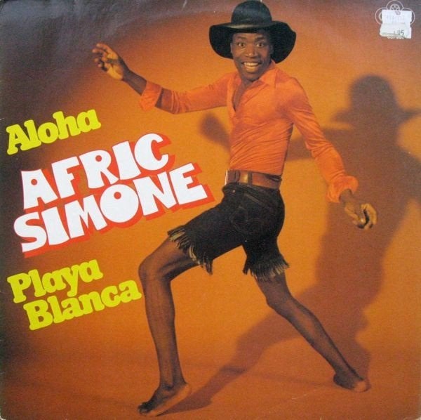 Afric simone ‎  aloha playa blanca  lp, LP, Gebruikt, Disco, 12 inch