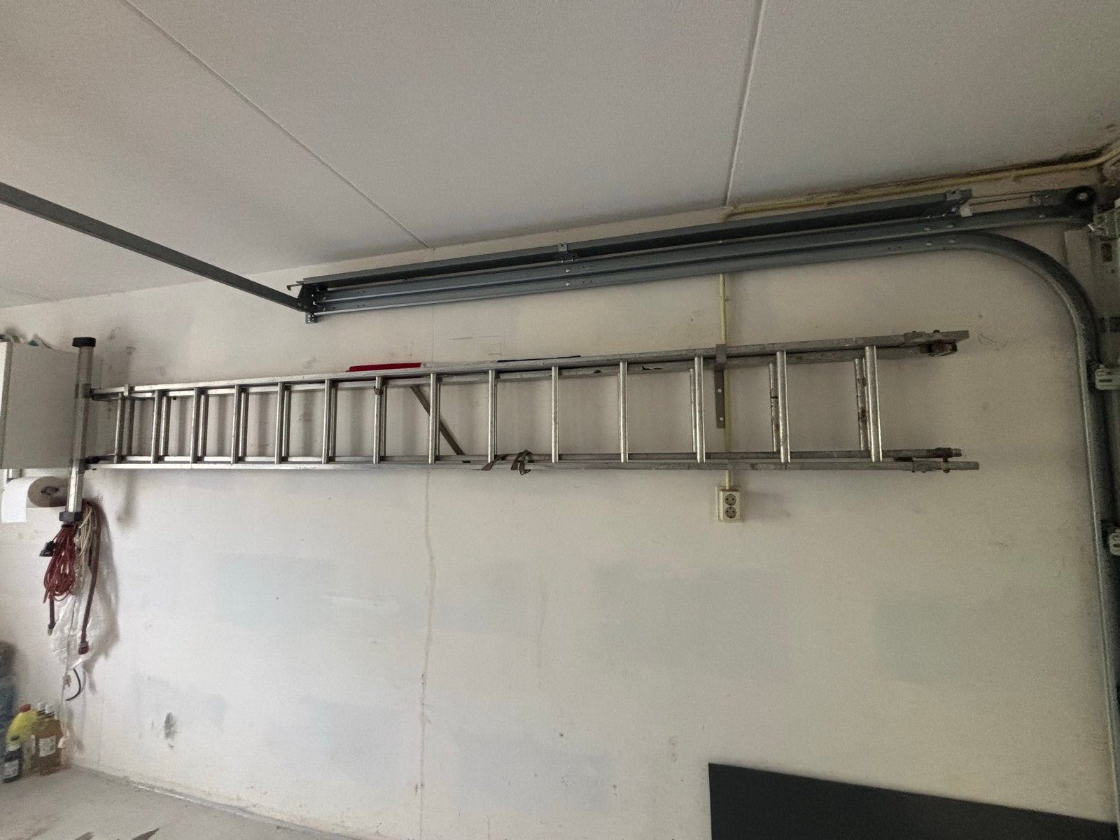 Gebruikte aluminium ladder - 4 meter of meer, Doe-het-zelf en Verbouw, Ophalen, Gebruikt, Ladder, Opvouwbaar of Inschuifbaar