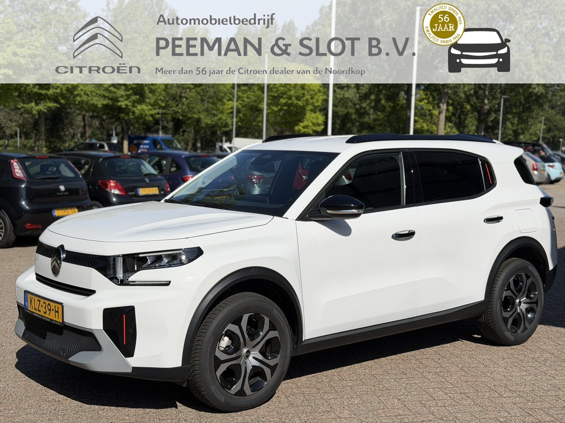Citroën C3 Aircross 1.2 Hybrid 145pk Automaat | Camera | Ca, Stof, 1199 cc, Wit, Bedrijf