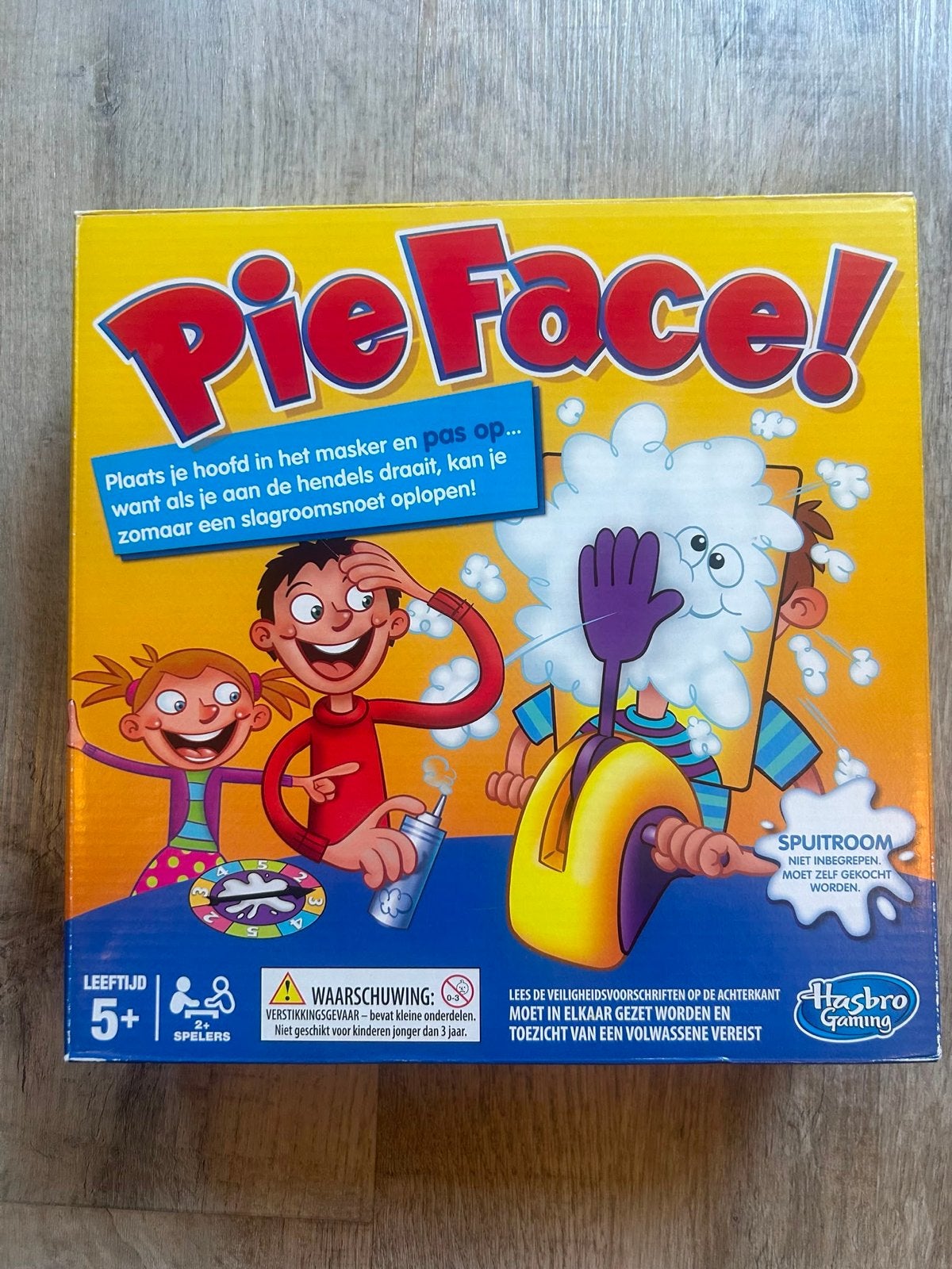 Pie Face! Het hilarische slagroomspel van Hasbro Gaming, Hobby en Vrije tijd, Gezelschapsspellen | Bordspellen, Een of twee spelers