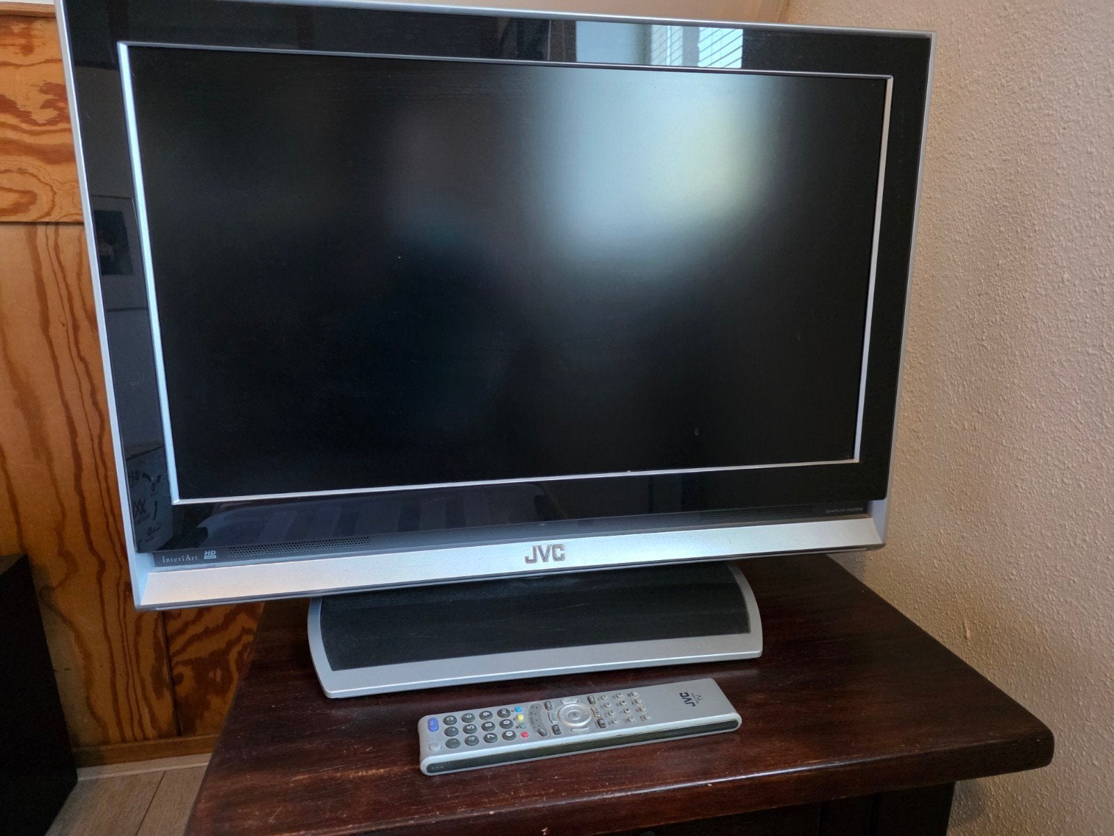 JVC LT-26X70BU LCD TV met afstandsbediening, Gebruikt, 50 Hz, 60 tot 80 cm, Ophalen