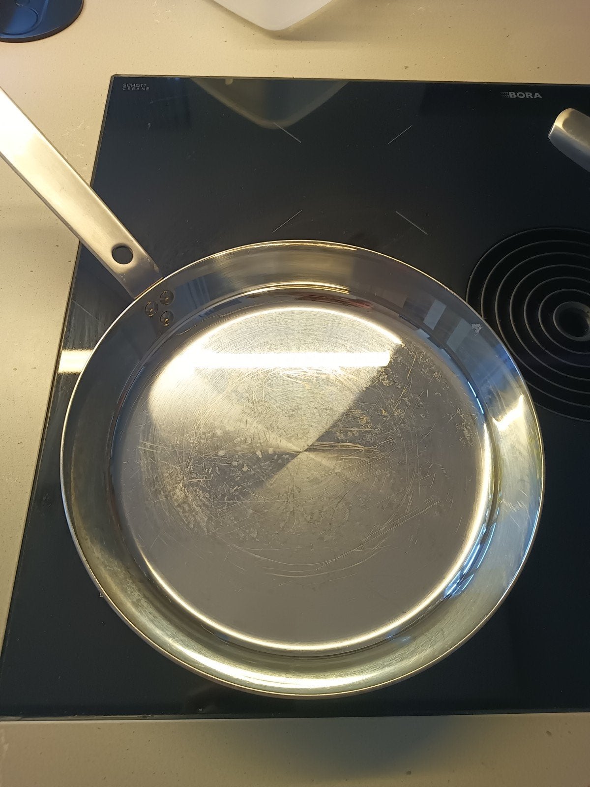 IKEA Sensuell + Hemkomst Koekenpan RVS 28cm, Koekenpan, Gebruikt, Ophalen of Verzenden, IKEA