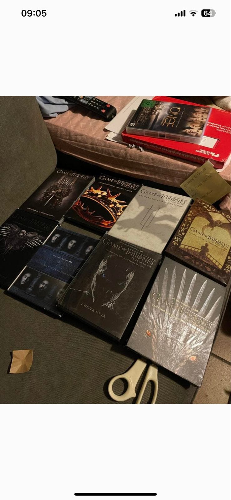 Game of Thrones Complete Serie DVD Boxset, Vanaf 16 jaar, Nederlands, Science Fiction en Fantasy, Ophalen of Verzenden