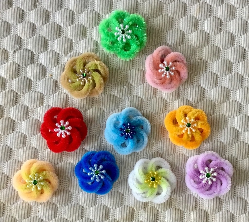 Set van 10 bloemen  199 A, Hobby en Vrije tijd, Verzenden, Nieuw, Overige thema's, Overige typen