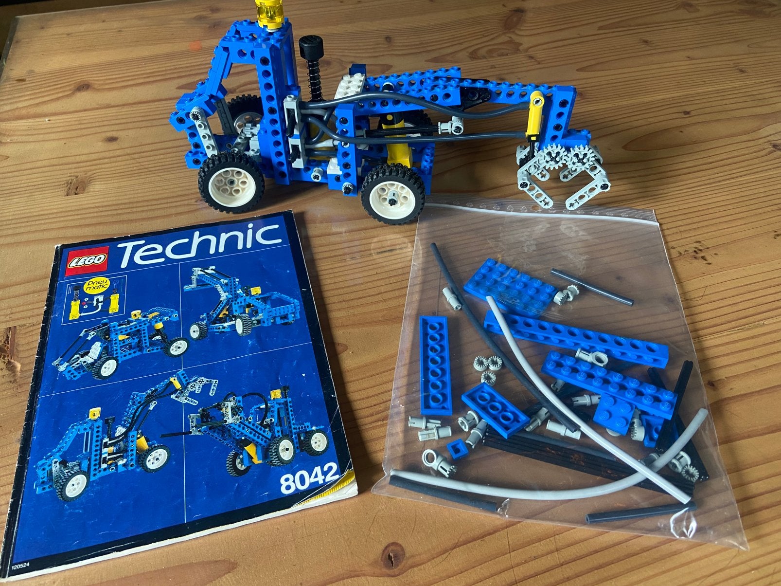 Lego Technic Pneumatic set 8042, Ophalen of Verzenden, Zo goed als nieuw