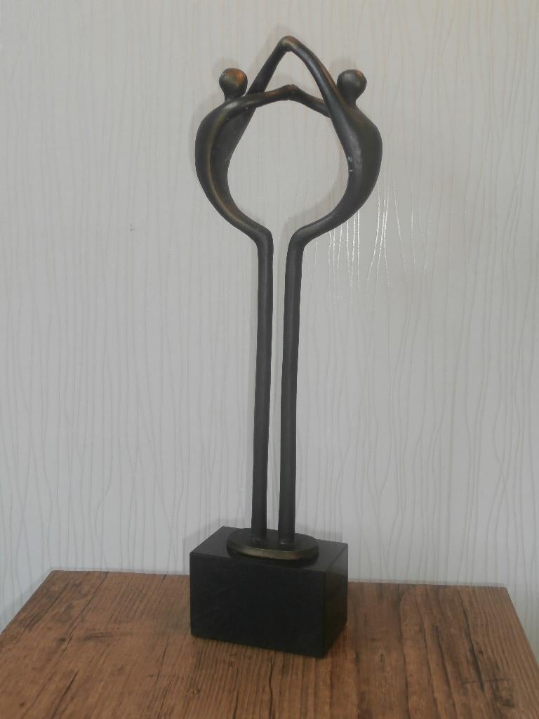 Bronzen Beeld van Corry Ammerlaan  33 cm  Van Mens Tot Mens, Ophalen of Verzenden, Zo goed als nieuw, Mens