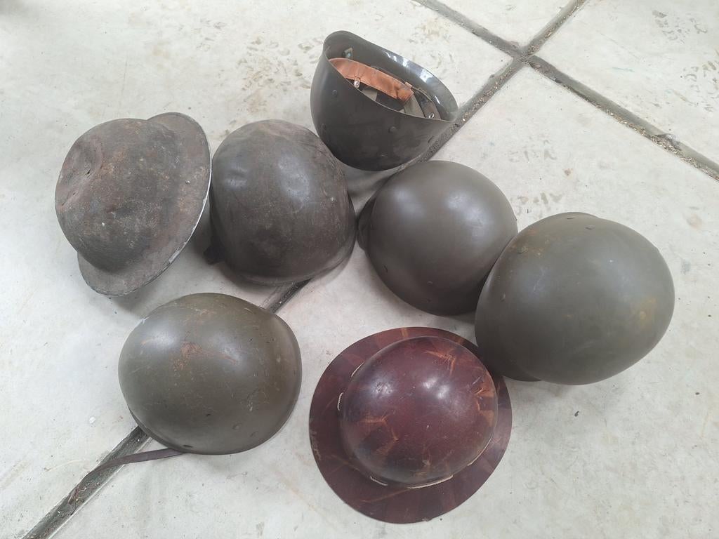 Legerhelm, Verzamelen, Militaria | Algemeen, Ophalen of Verzenden, Landmacht, Nederland