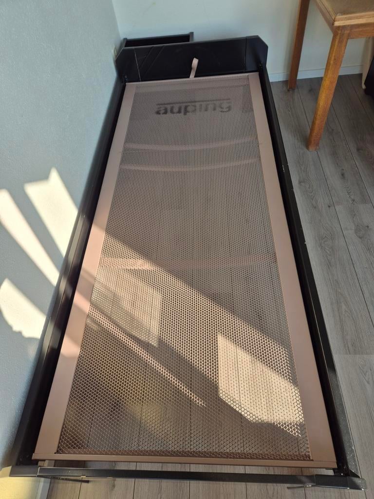 Een persoons bedombouw. 90x220, Ophalen, Gebruikt, 90 cm, Eenpersoons