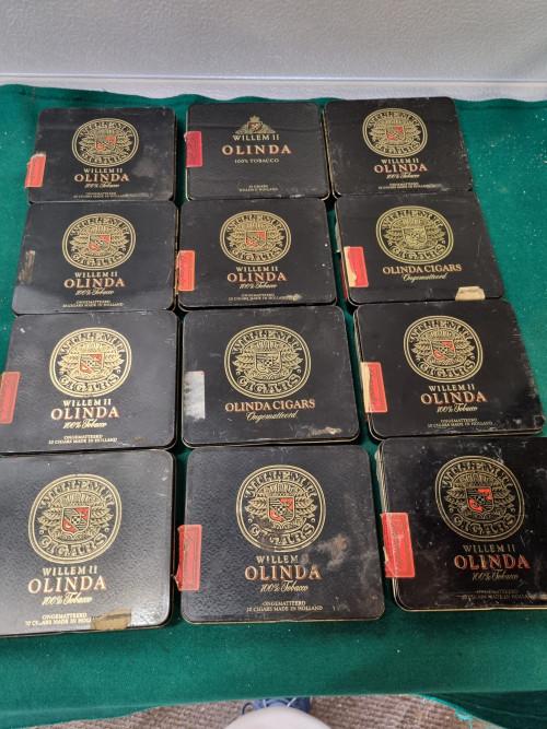 sigarenblikken olinda 8 stuks, Verzamelen, Blikken, Ophalen of Verzenden