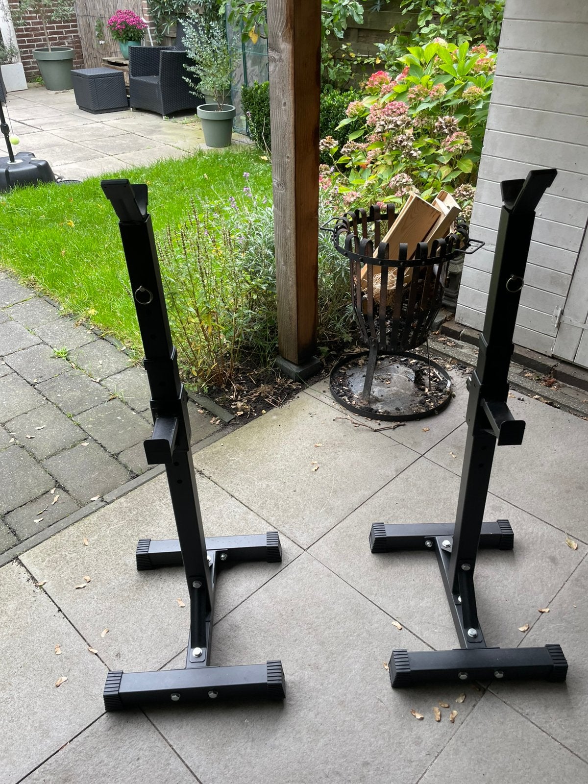 Halter standaard/rek, Ophalen, Krachtstation, Borst, Aluminium