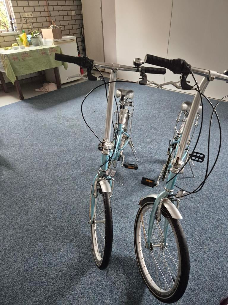 Vouw  fietsen, Ophalen