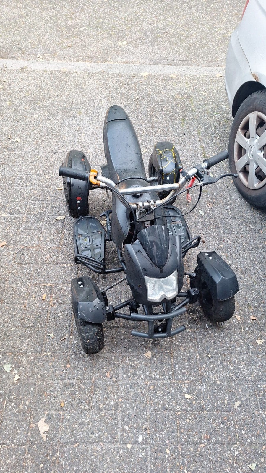 Kinderquad, Ophalen