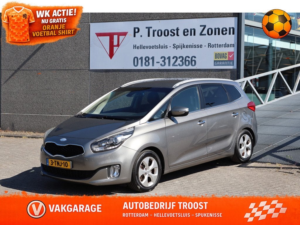 Kia Carens 1.6 GDi Super Pack 7 Zits/Achteruitrijcamera/Navi, Auto's, Kia, Voorwielaandrijving, Gebruikt, 4 cilinders, 7 stoelen