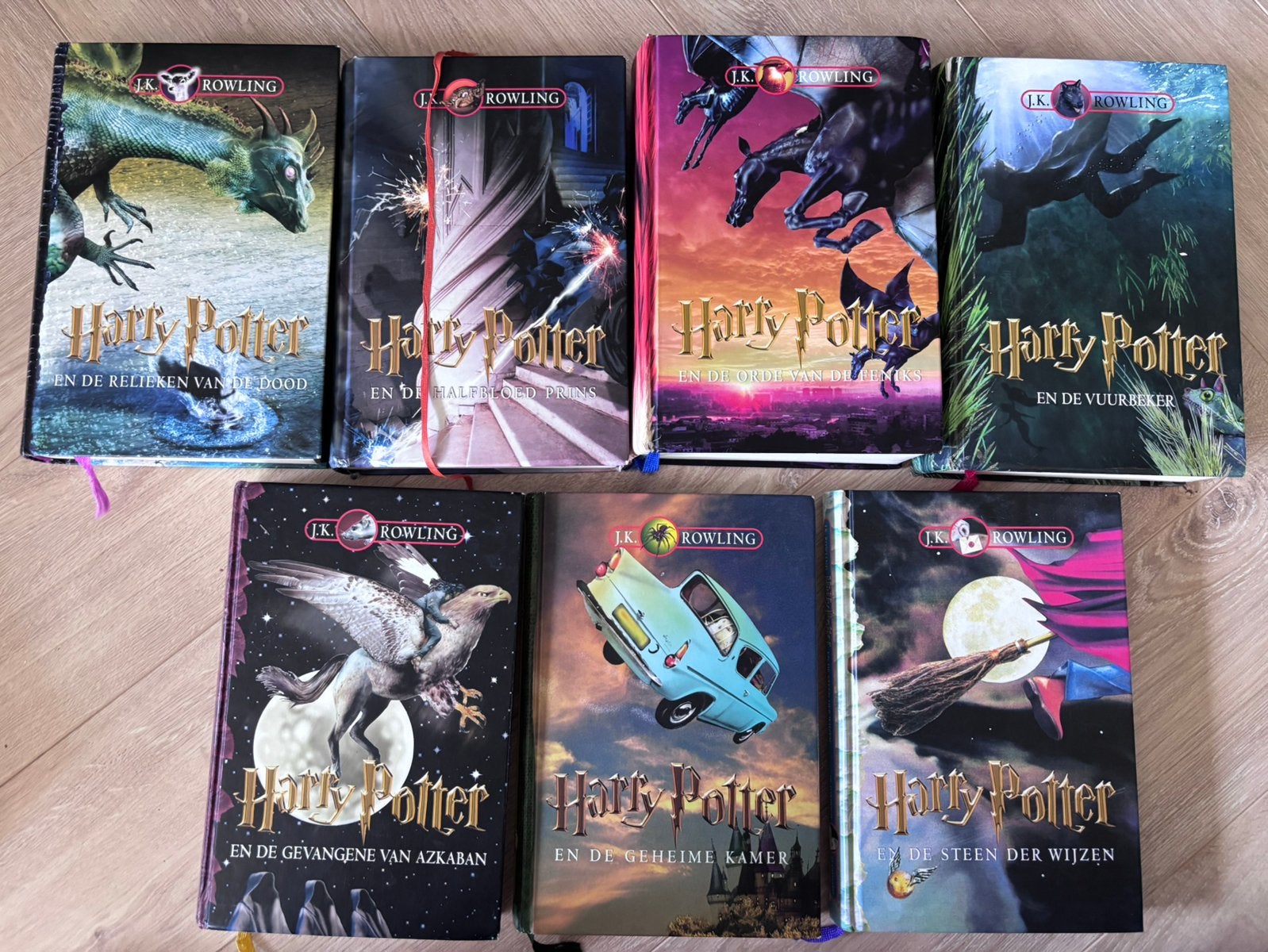 HARRY POTTER HARDCOVER BOEKEN, Boeken, Ophalen of Verzenden, Zo goed als nieuw