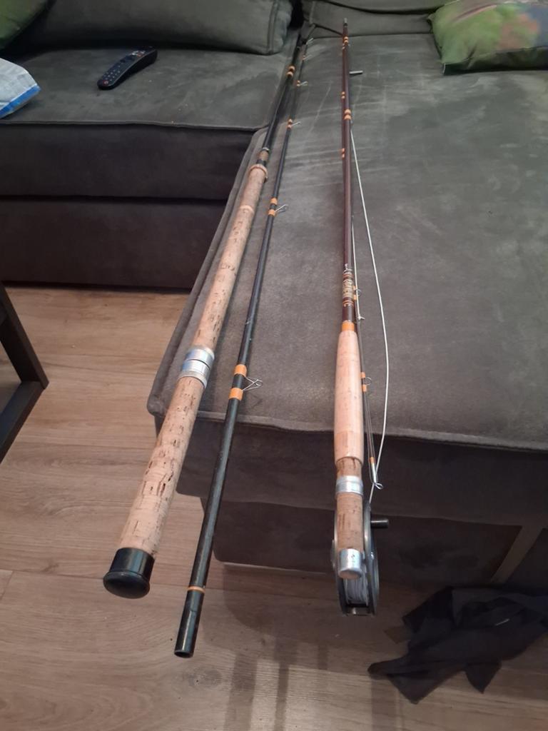 2 hardy hengels, Watersport en Boten, Ophalen, Werphengel