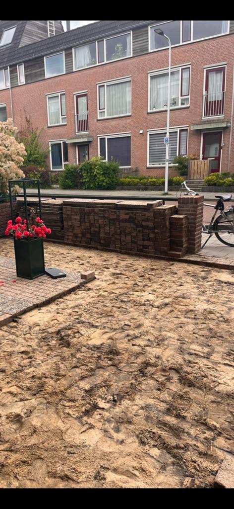 Terrastegels en klinkers gratis ophalen, Tuin en Terras, Tegels en Klinkers, Ophalen, Gebruikt, Klinkers, 10 m² of meer