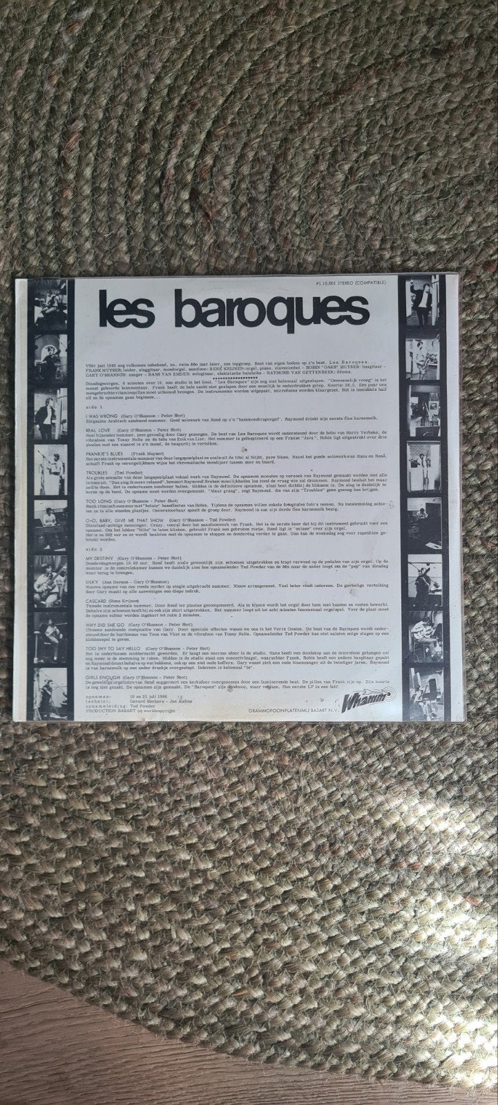 Les Baroques - LP (Whammy 10.001), LP, Gebruikt, Pop, Ophalen of Verzenden