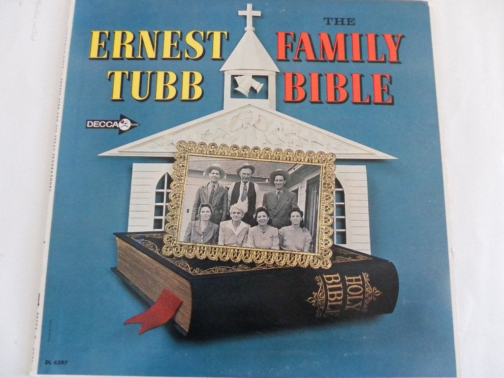 LP Ernest Tubb - The Family Bible, Ophalen of Verzenden, 1960 - 1969, Zo goed als nieuw, 12 inch