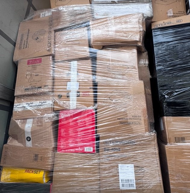 32 pallets amazon  restpartij handel mix pallets kleding, Ophalen, Nieuw