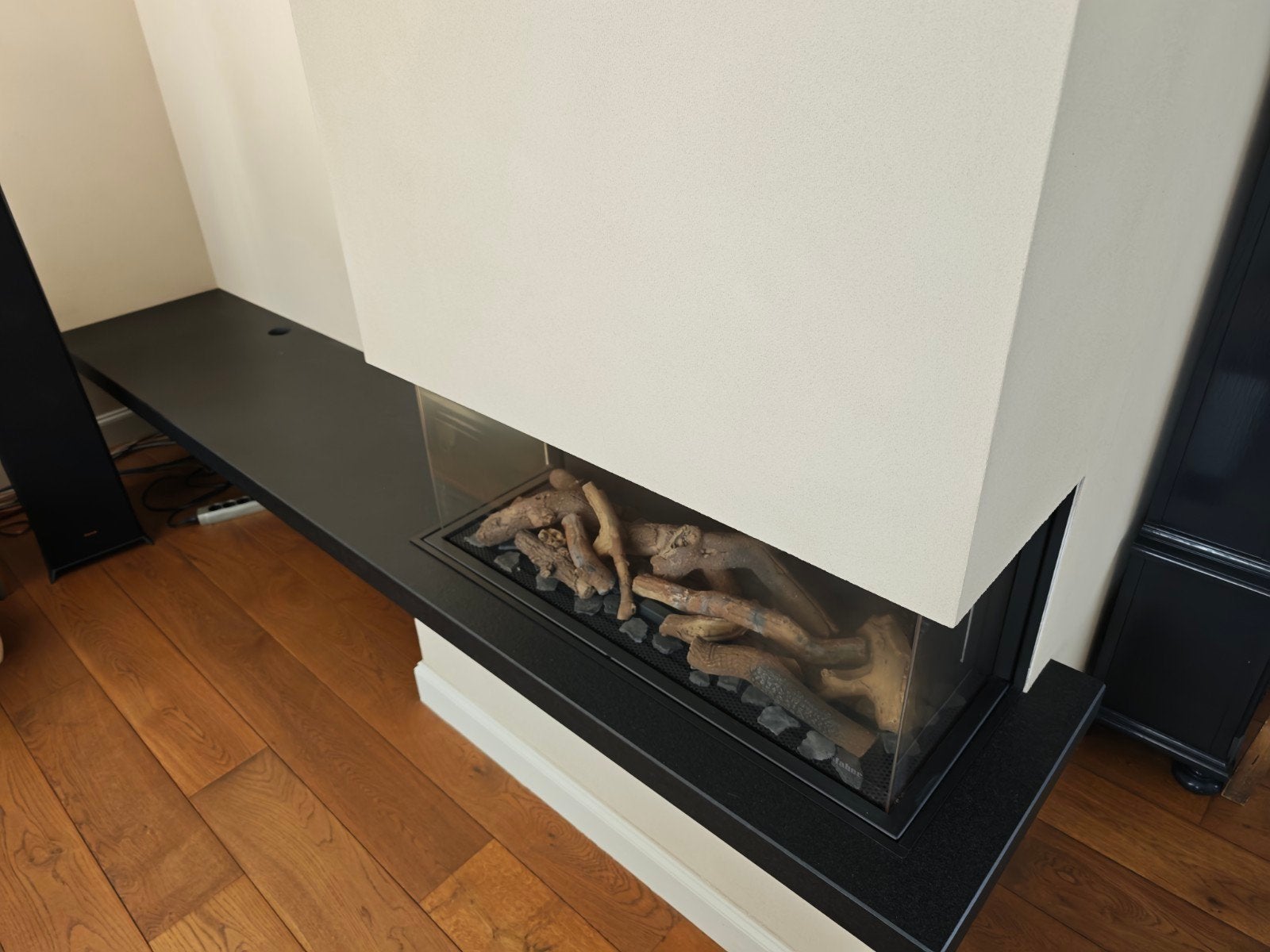 Faber Gashaard Triple L met natuursteen blad en onderbouw, Ophalen, Zo goed als nieuw, Inbouwhaard, Gashaard