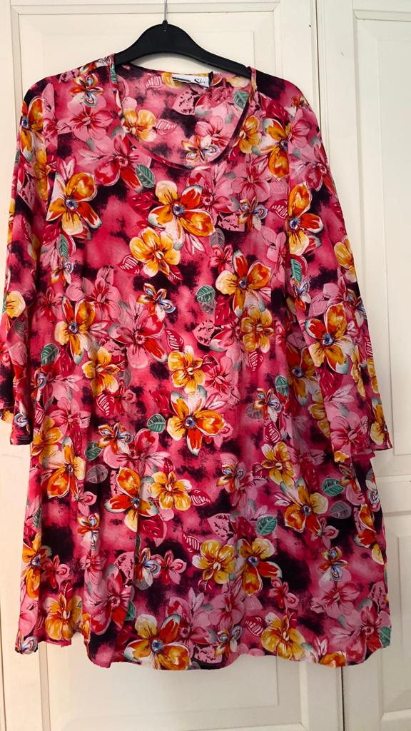 Studio Wijde viscose tuniek 42/44, Ophalen of Verzenden, Zo goed als nieuw, Blouse of Tuniek