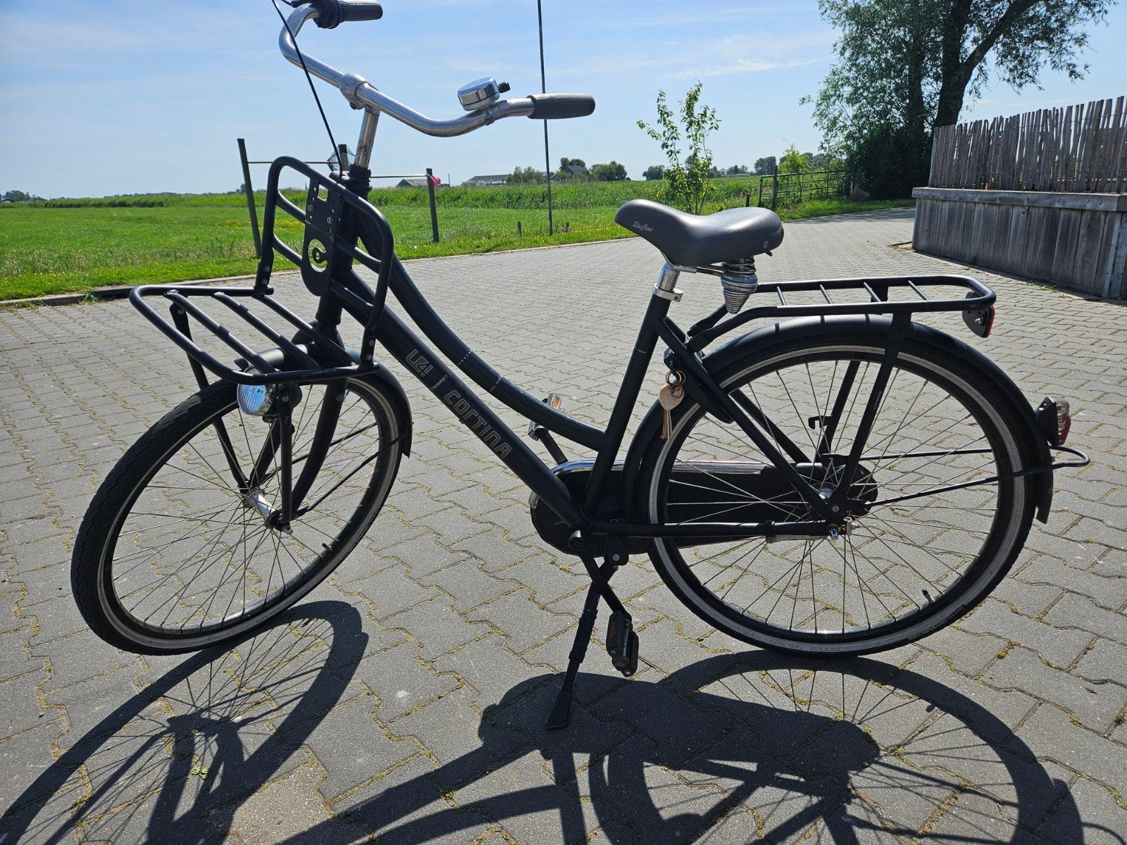 Cortina U4 Transport meisjesfiets 26 inch, Fietsen en Brommers, Fietsen | Meisjes, Gebruikt, Versnellingen, Cortina, Trommelrem