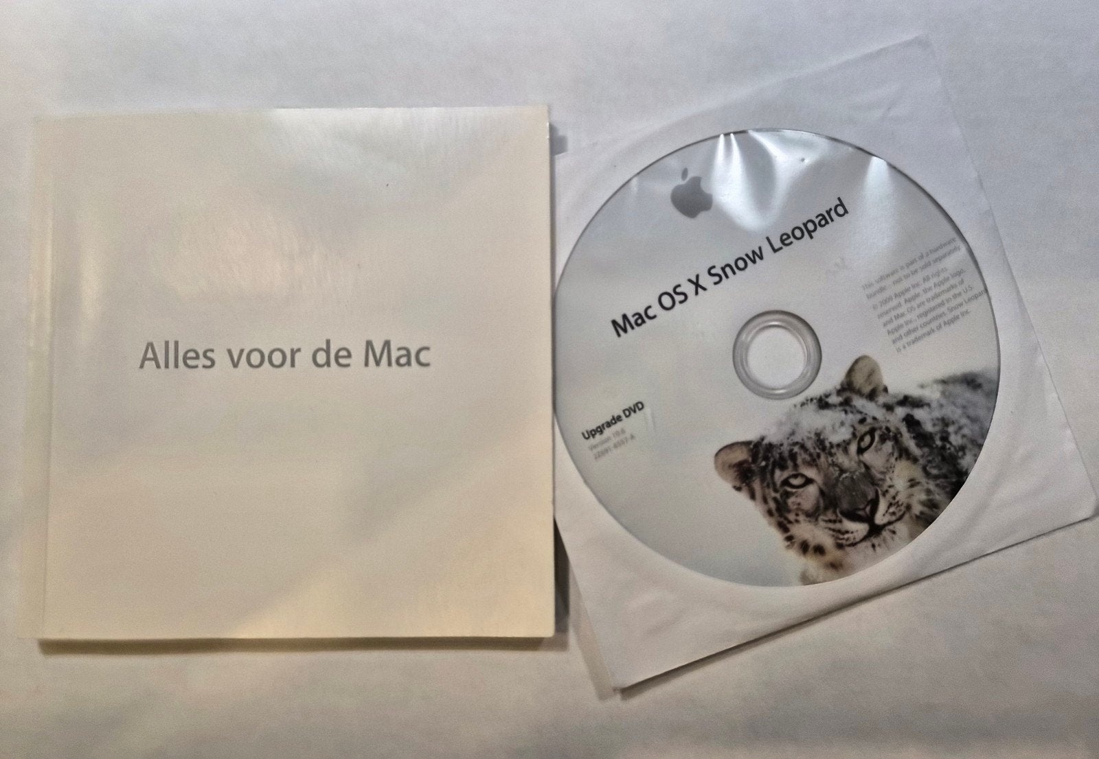 Mac OS X Snow Leopard Upgrade DVD - Versie 10.6, Ophalen of Verzenden, Gebruikt, MacOS