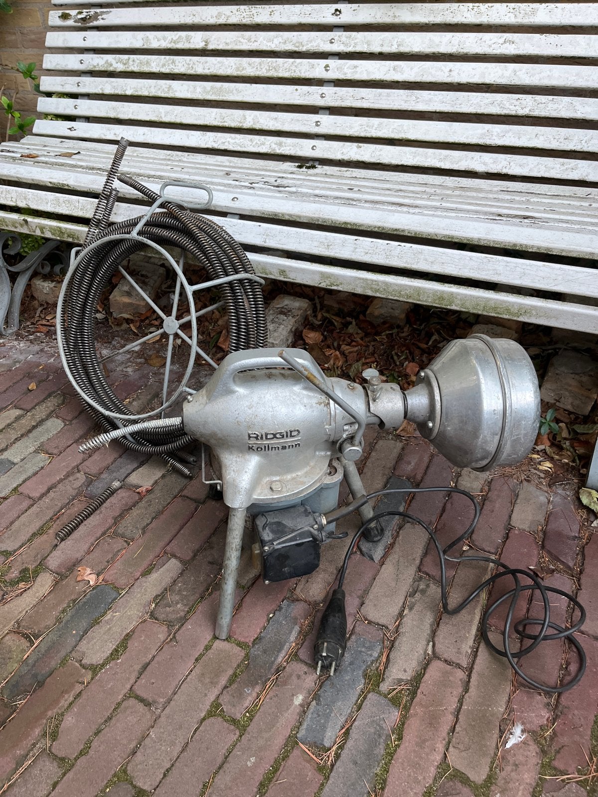 RIDGID Kollmann rioolreinigingsmachine, Doe-het-zelf en Verbouw, Gereedschap | Handgereedschap, Ophalen of Verzenden, Gebruikt