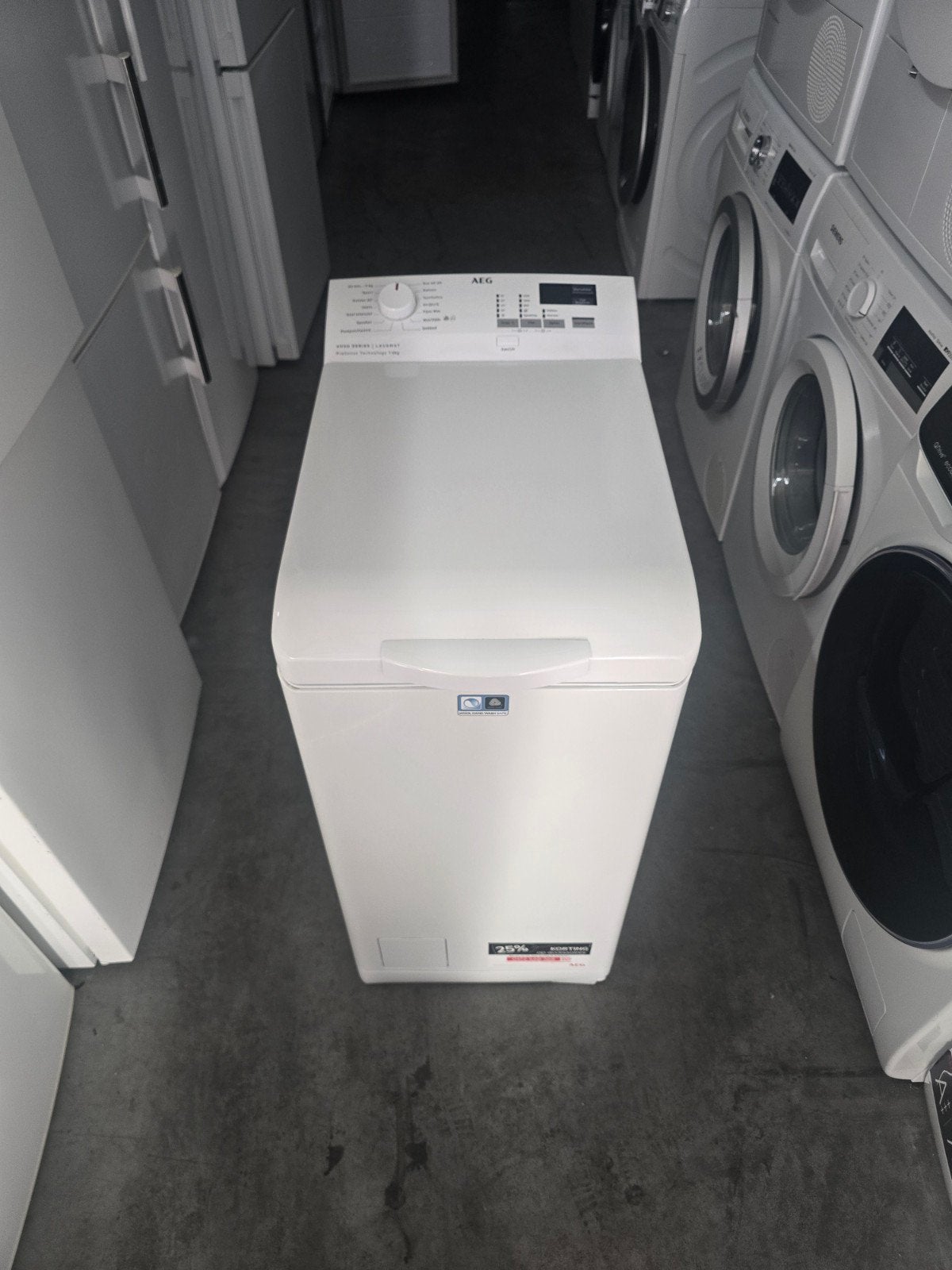 ZGAN! Prachtige AEG bovenlader wasmachine! 6KG! Garantie!✅️