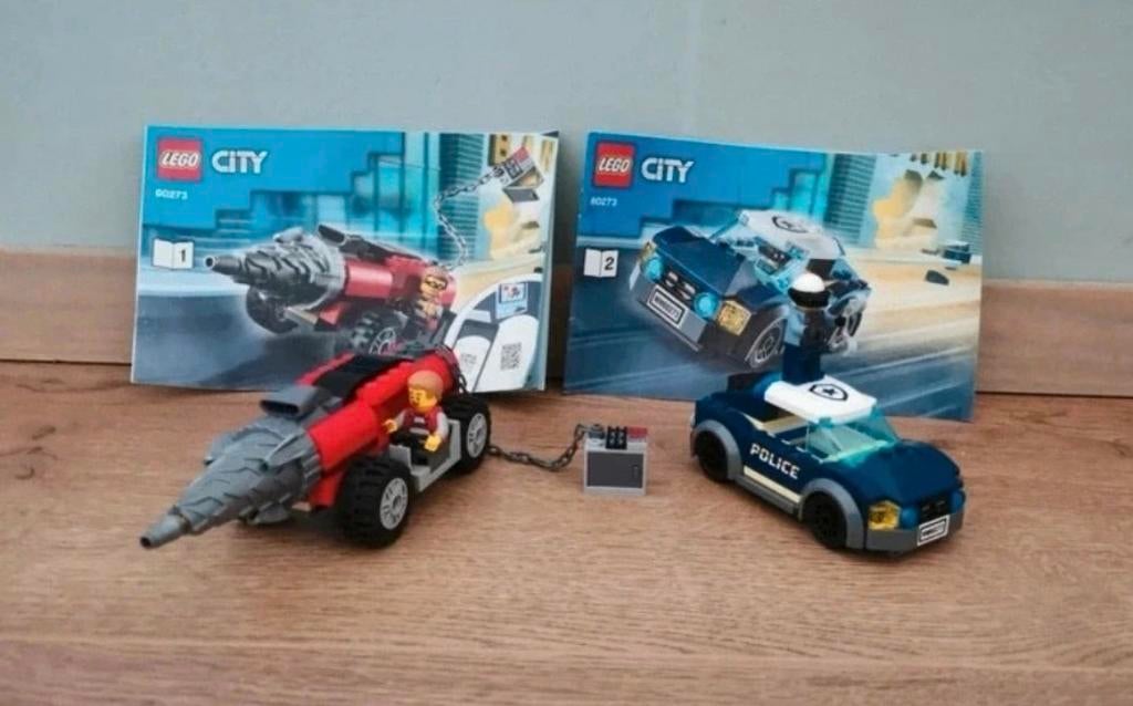 Lego City 60273 Elite Politie achtervolging boorder, Ophalen of Verzenden