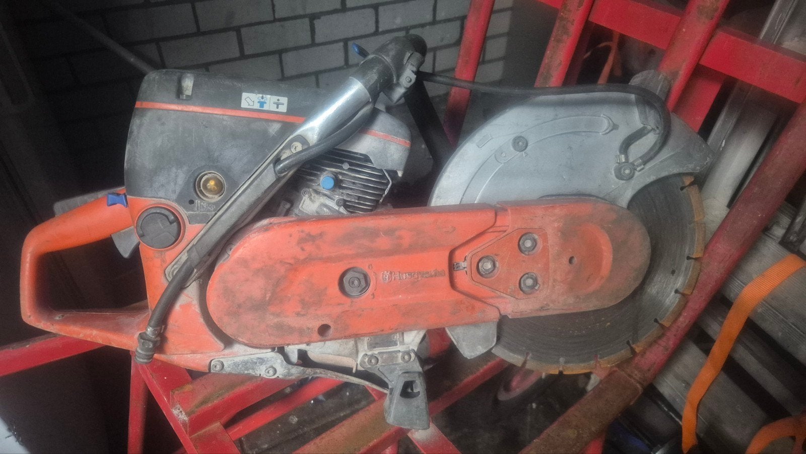 Husqvarna k770, Ophalen