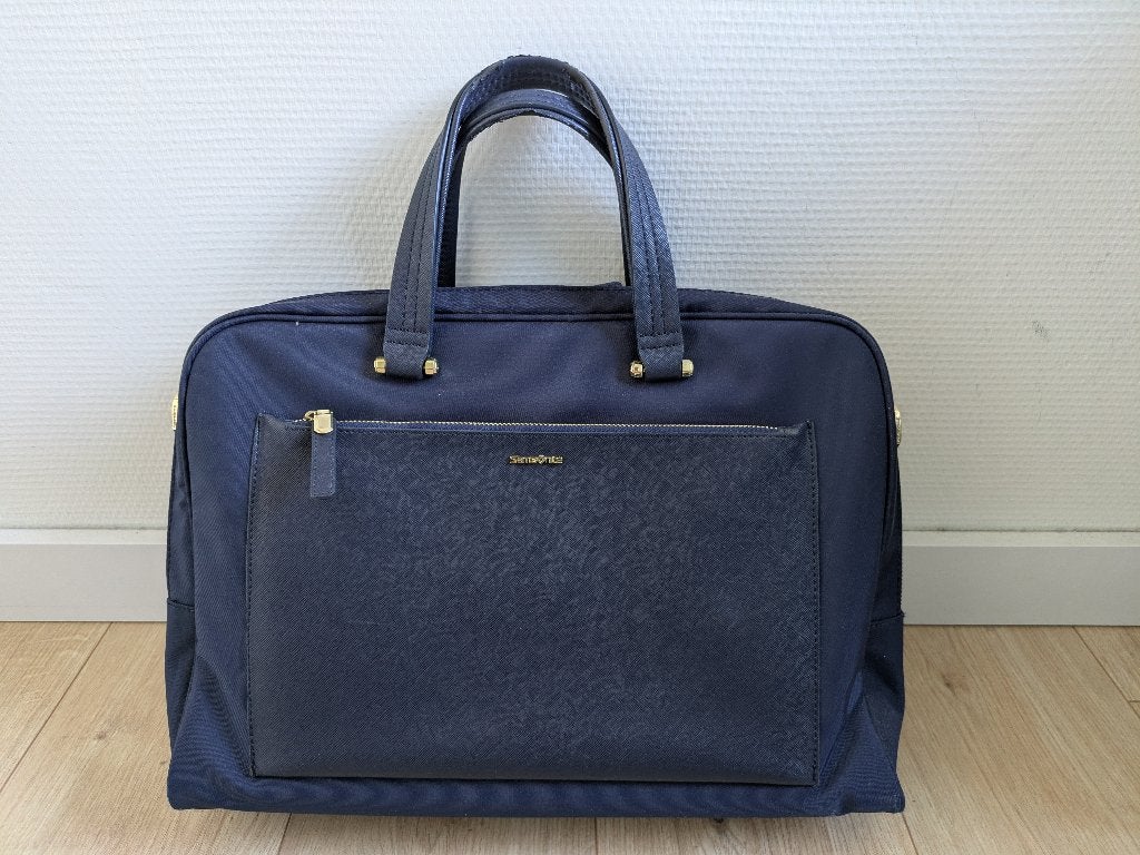 Samsonite laptoptas 15,6 inch, Computers en Software, Laptoptassen, Zo goed als nieuw, Laptophoes, 16 inch, Samsonite, Blauw, Ophalen