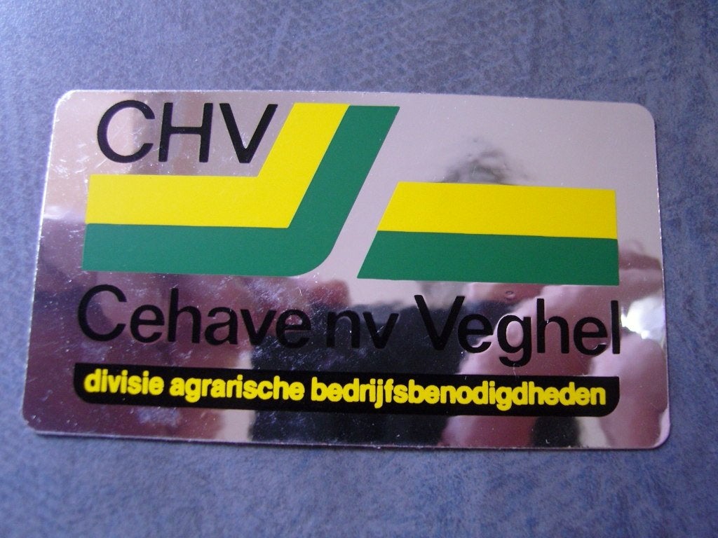 sticker folie CHV cehave nv veghel divisie agrarische bedr, Verzamelen, Ophalen, Zo goed als nieuw
