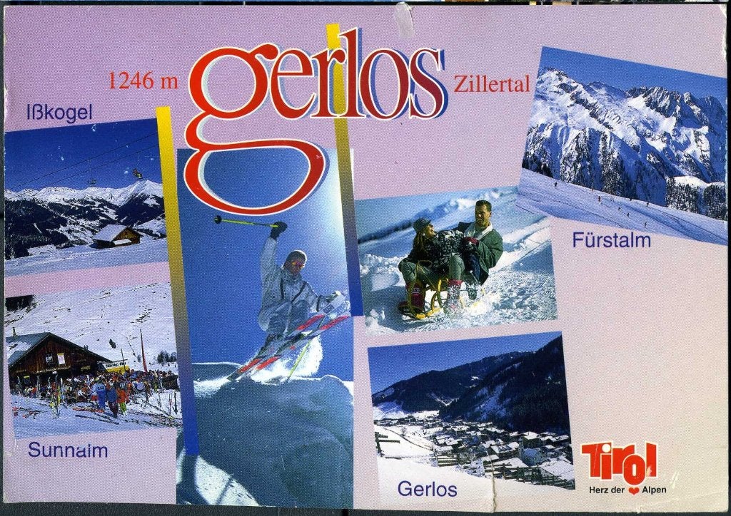 Oostenrijk 1997 Gerlos Winter Zillertal Tirol > Amsterdam, Verzenden, 1980 tot heden, Gelopen, Natuur