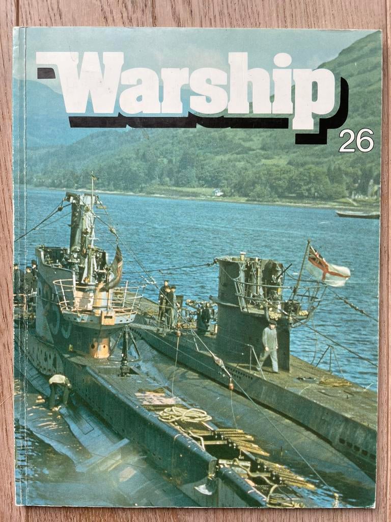 Warship 26 Engelstalig magazine april 1983, Ophalen of Verzenden, Gelezen, Overige typen